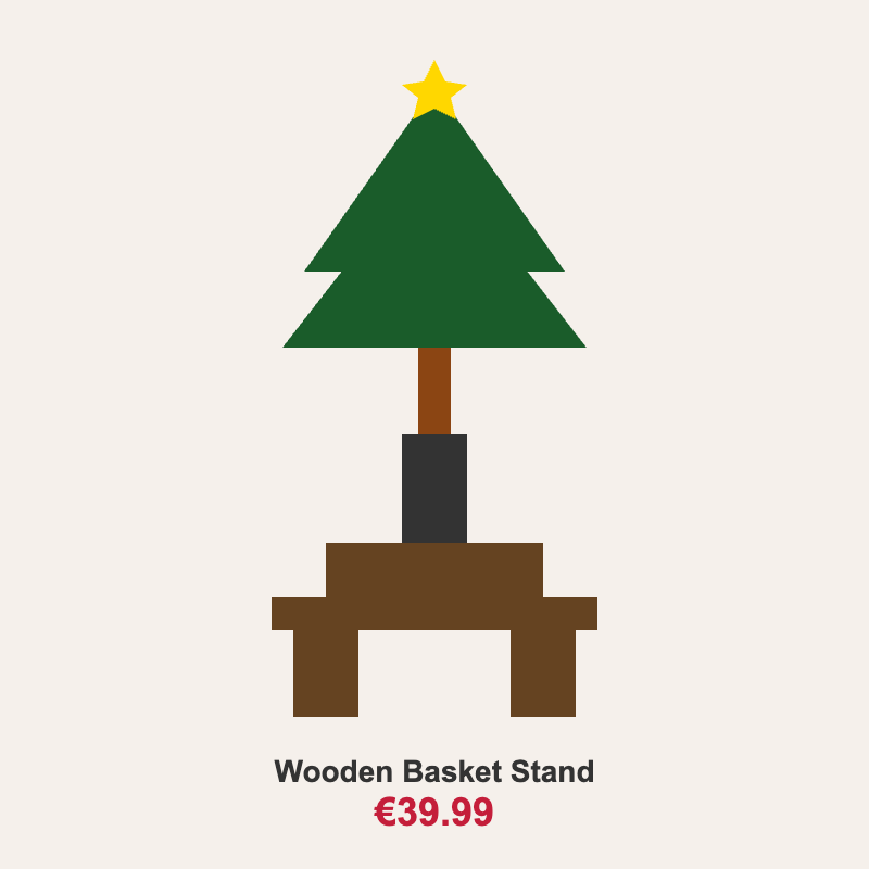 Punutud korv-kuusejalg